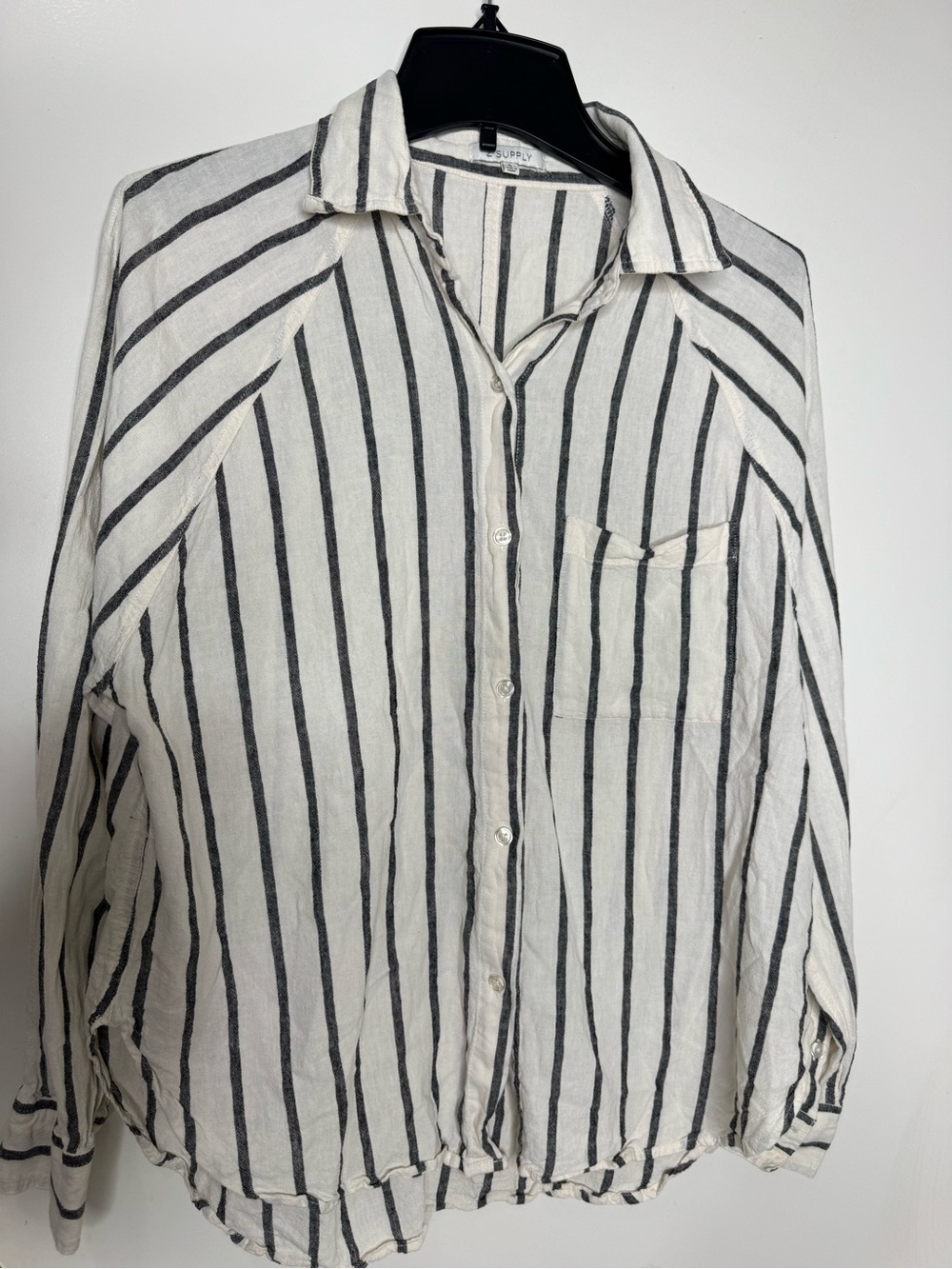Z-SUPPLY PERFECT LINEN STRIPE TOP - Picture 3 of 9